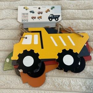NWT Truck Banner Wall Decor